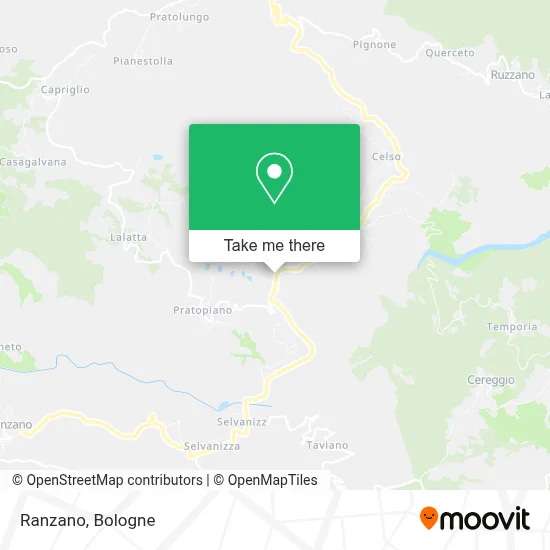 Ranzano map