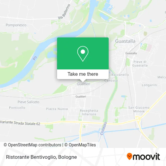 Ristorante Bentivoglio map