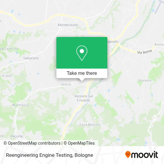 Reengineering Engine Testing map