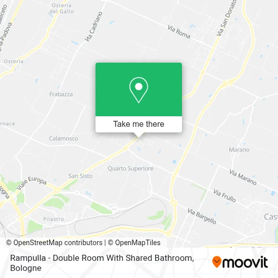 Rampulla - Double Room With Shared Bathroom map