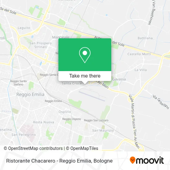 Ristorante Chacarero - Reggio Emilia map