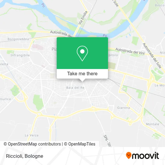 Riccioli map