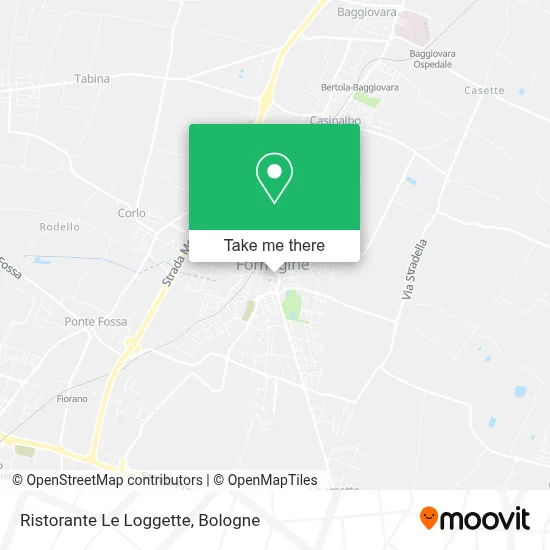 Ristorante Le Loggette map