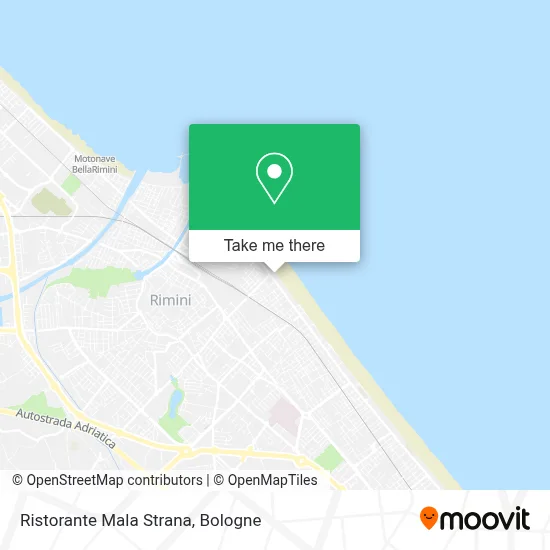 Ristorante Mala Strana map