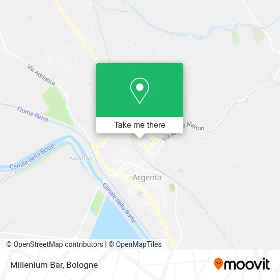 Millenium Bar map