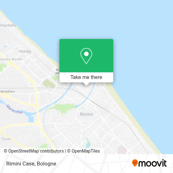 Rimini Case map