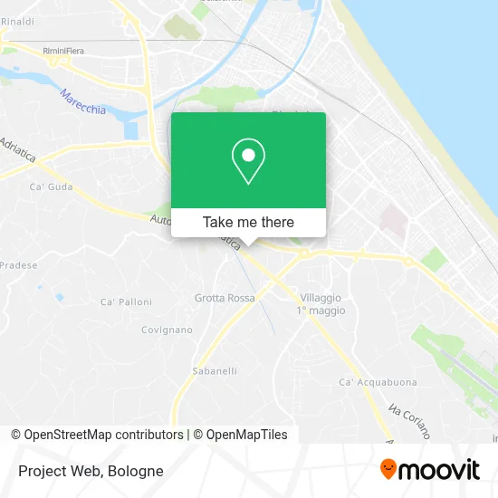 Project Web map