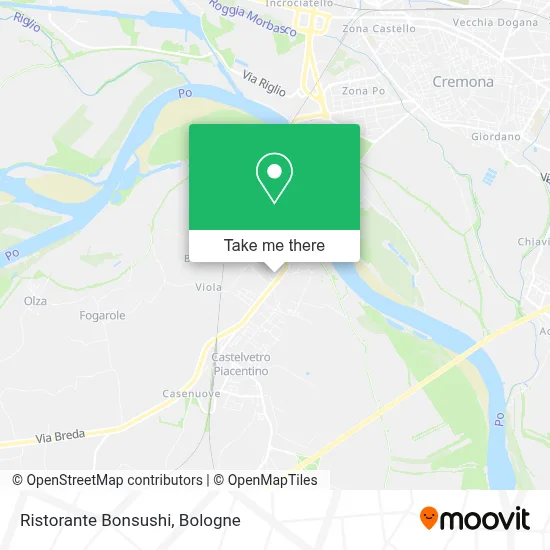 Ristorante Bonsushi map