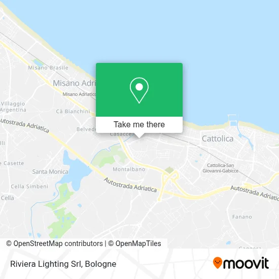 Riviera Lighting Srl map
