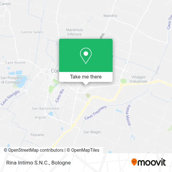 Rina Intimo S.N.C. map