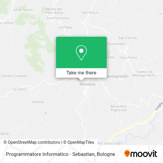 Programmatore Informatico - Sebastian map
