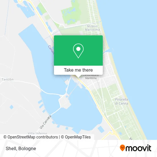 Shell map