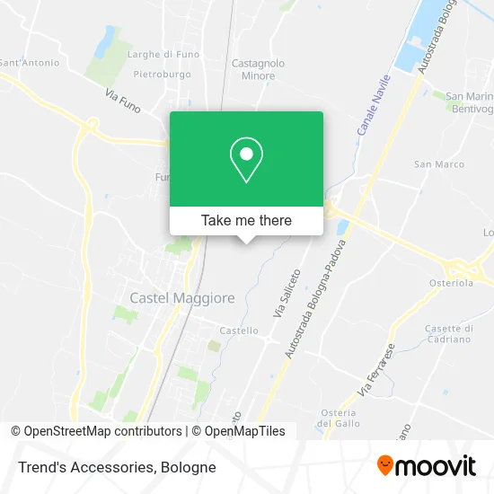 Trend's Accessories map