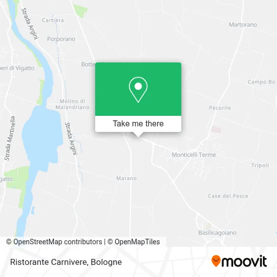 Ristorante Carnivere map