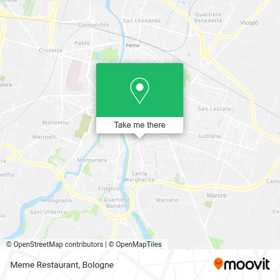 Meme Restaurant map