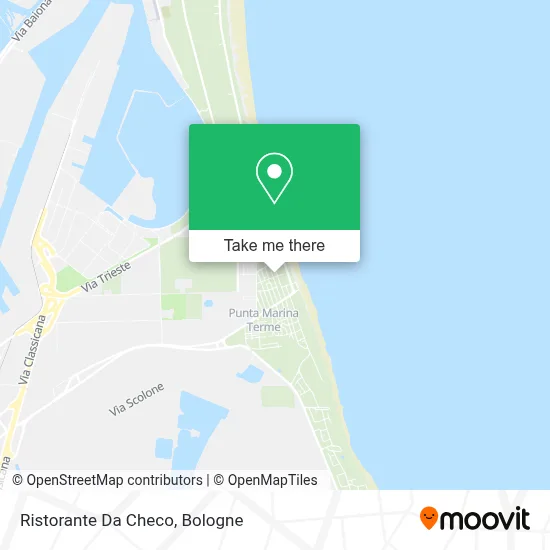 Ristorante Da Checo map