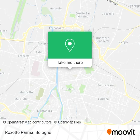 Roxette Parma map