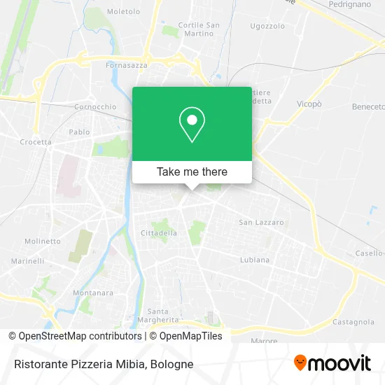 Ristorante Pizzeria Mibia map