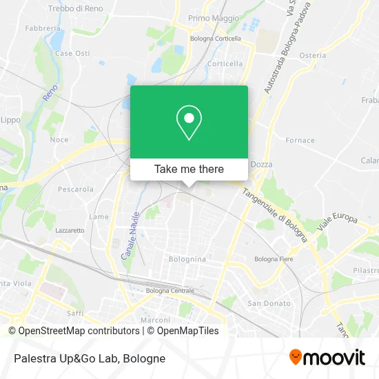 Palestra Up&Go Lab map