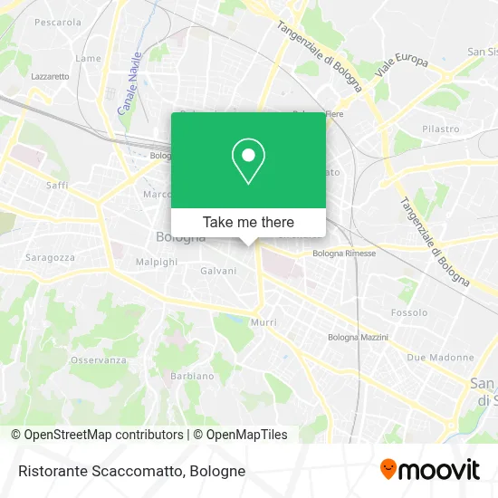 Ristorante Scaccomatto map