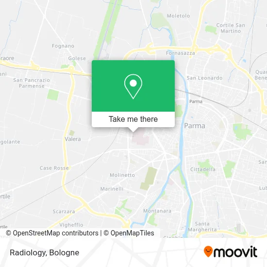 Radiology map