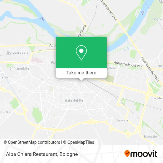 Alba Chiara Restaurant map