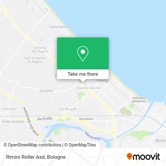 Rimini Roller Asd map