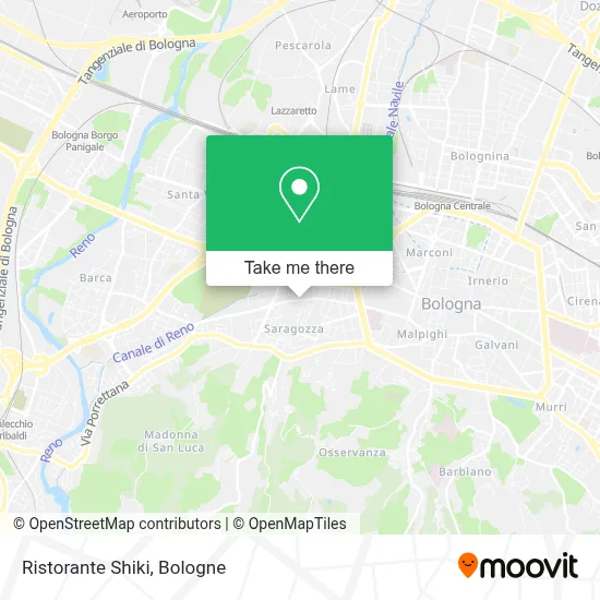 Ristorante Shiki map