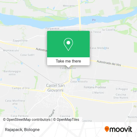 Rajapack map