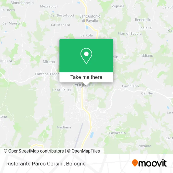 Ristorante Parco Corsini map