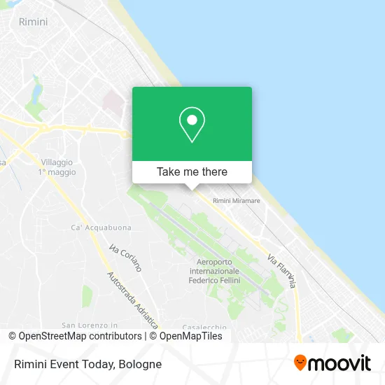 Rimini Event Today map