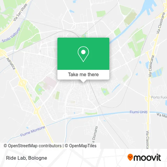 Ride Lab map
