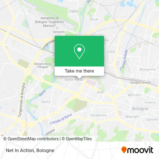 Net In Action map