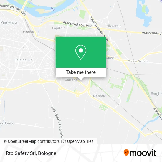 Rtp Safety Srl map