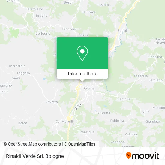 Rinaldi Verde Srl map