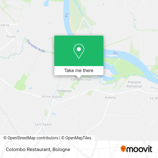 Colombo Restaurant map