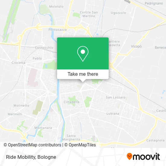 Ride Mobility map