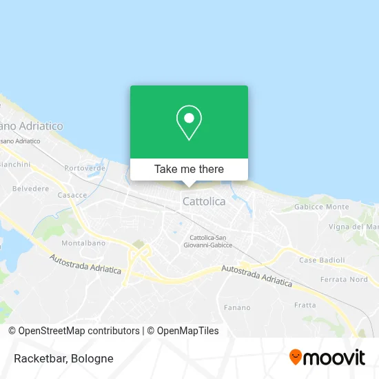Racketbar map