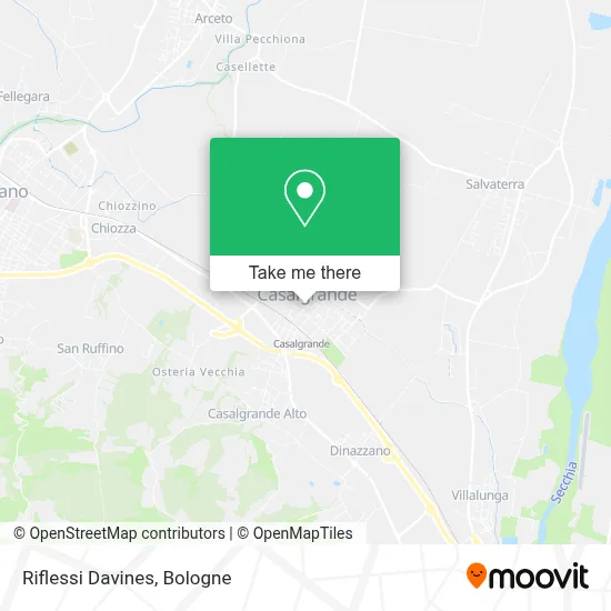 Riflessi Davines map
