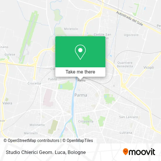 Studio Chierici Geom. Luca map