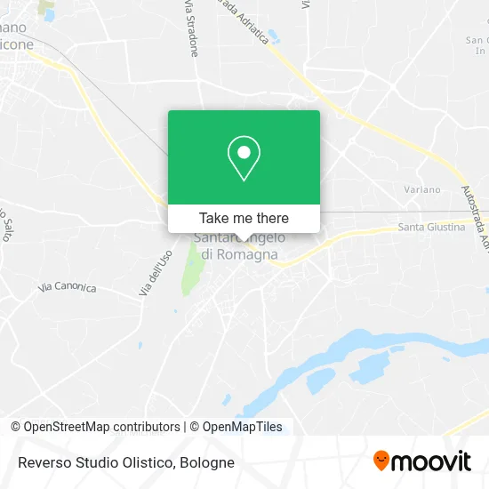 Reverso Studio Olistico map