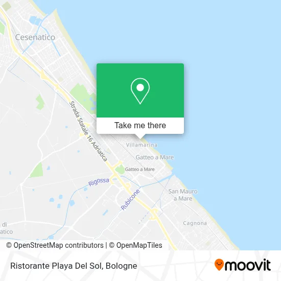 Ristorante Playa Del Sol map