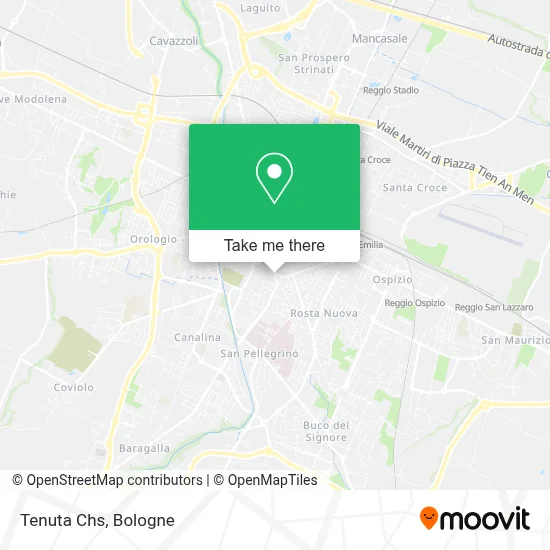 Tenuta Chs map