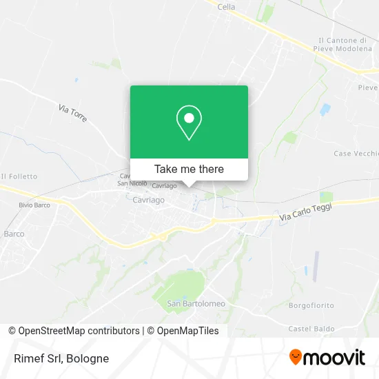Rimef Srl map