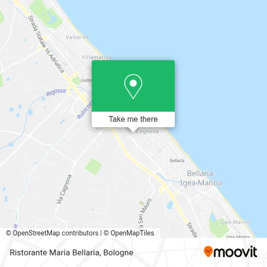 Ristorante Maria Bellaria map
