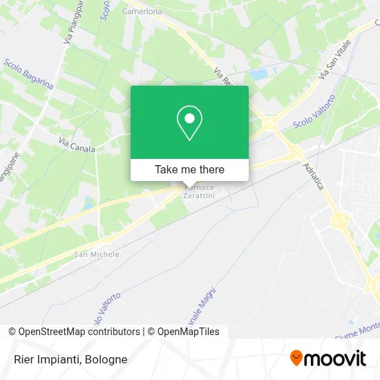 Rier Impianti map