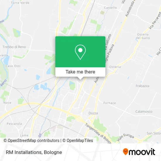 RM Installations map