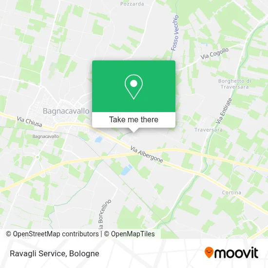 Ravagli Service map