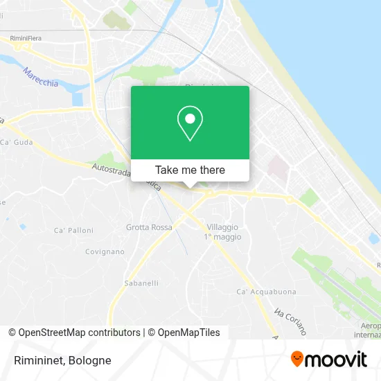 Rimininet map
