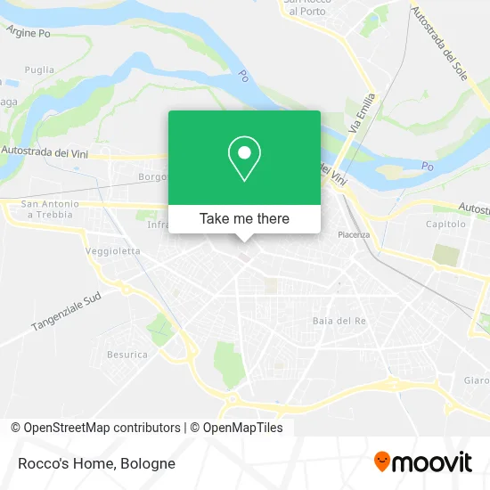 Rocco's Home map